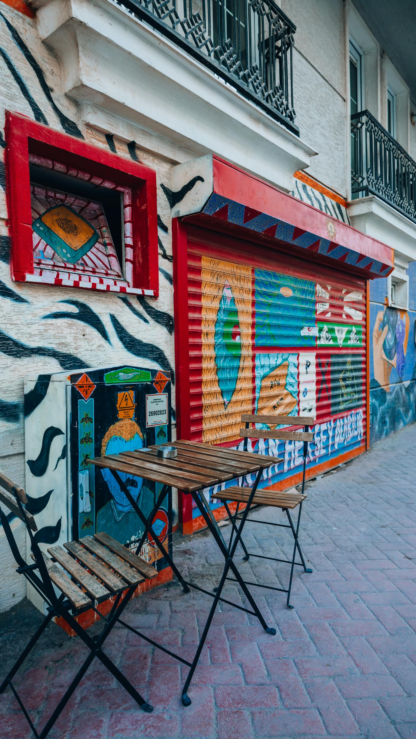 Creative street mural