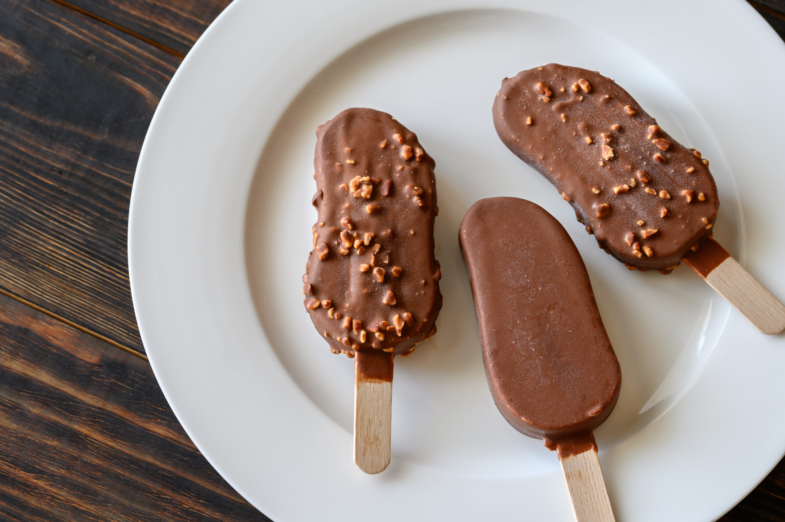 Homemade Chocolate-Covered Ice Cream Bars